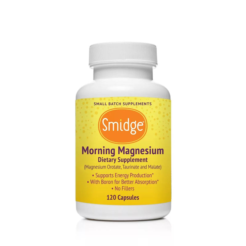 Smidge- Morning Magnesium 120 Capsules