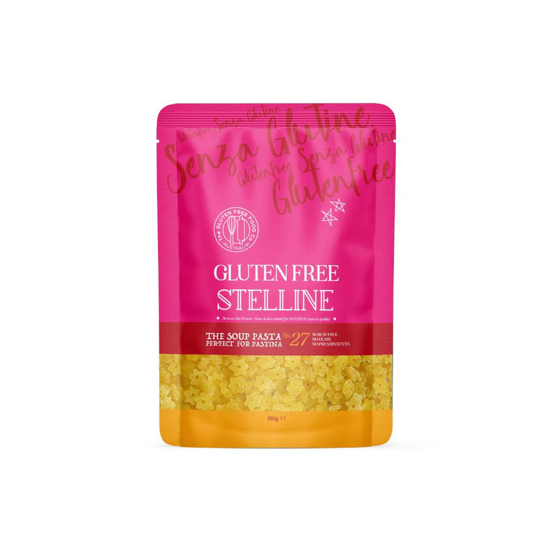 THE GLUTEN FREE FOOD CO. STELLINE Gluten Free Pasta 180g