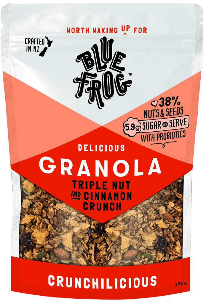 Blue Frog: Granola Triple Nut Crunch 350g