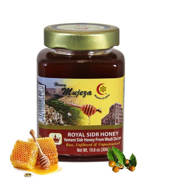 MUJEZA Royal Honey (Yemeni Douani Sidr Honey) 300G EXPIRE;06/24