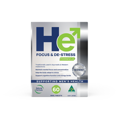 HE Focus & De-Stress Formula  60 Tablets