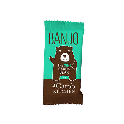 The Carob Kitchen- Banjo Bear Mint 15G