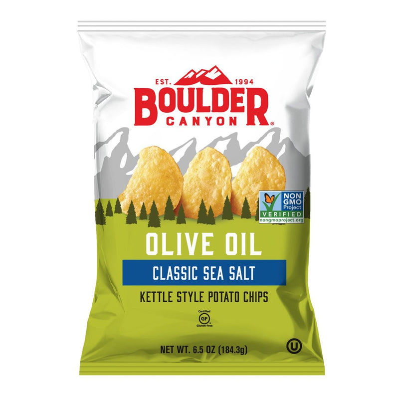 BOULDER CANYON- Kettle Potato Chips Olive Oil Sea Salt 141.8G