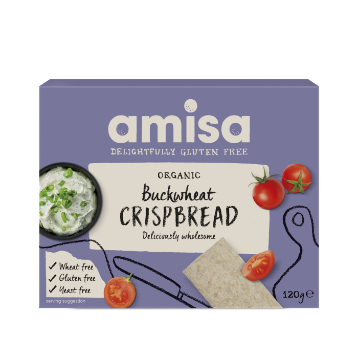 Amisa Organics Buckwheat Crispbread 120g