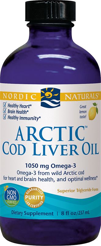 NORDIC NATURALS Arctic Cod Liver Oil Liquid 237ml