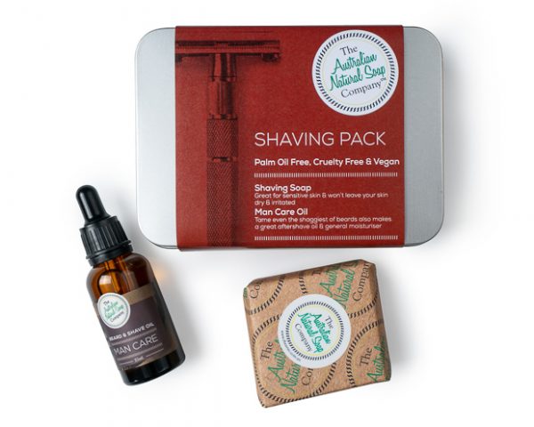 THE AUST. NATURAL SOAP CO- Shaving Pack