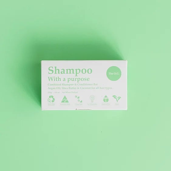 Shampoo With A Purpose The O.G. Shampoo/Conditioner Bar 135g