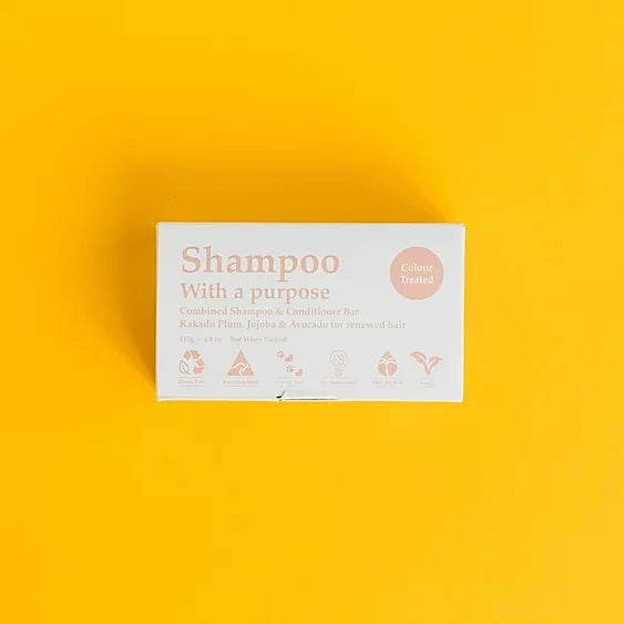 Shampoo With A Purpose Colour Treated Shampoo/Conditioner Bar 135g