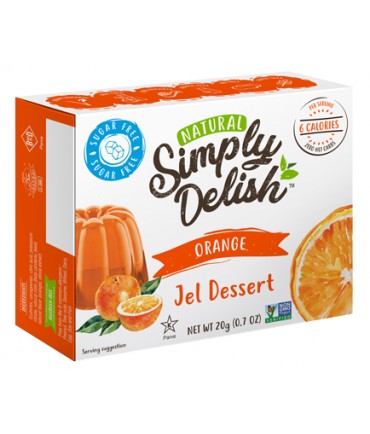 Simply Delish Orange Jelly Dessert 20g