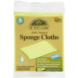 IF YOU CARE- Sponge Cloths 5 PACK