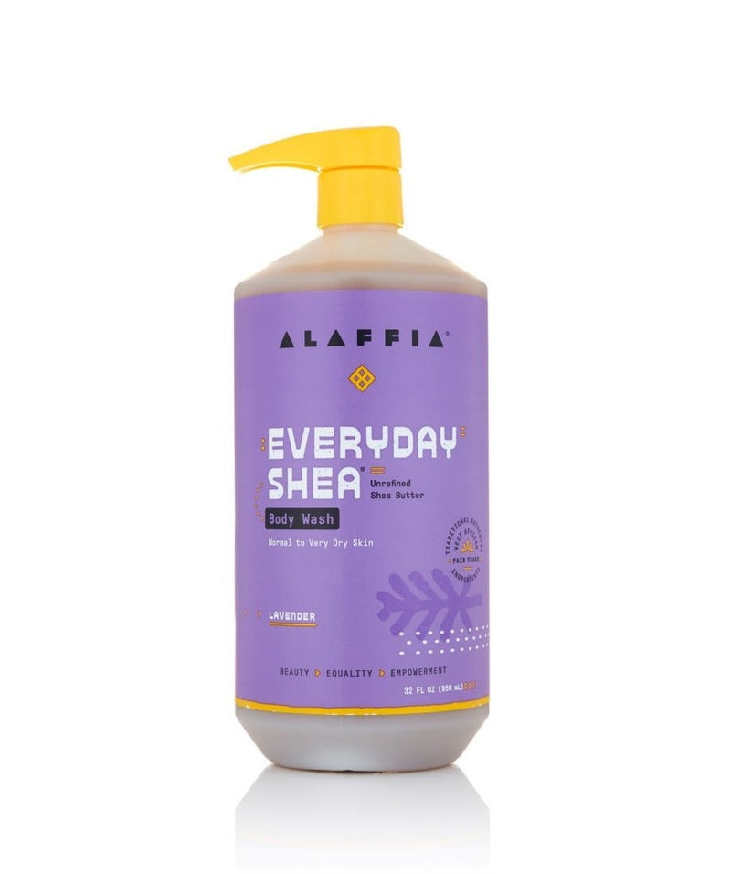 ALAFFIA Everyday Shea Body Wash Lavender 950ml