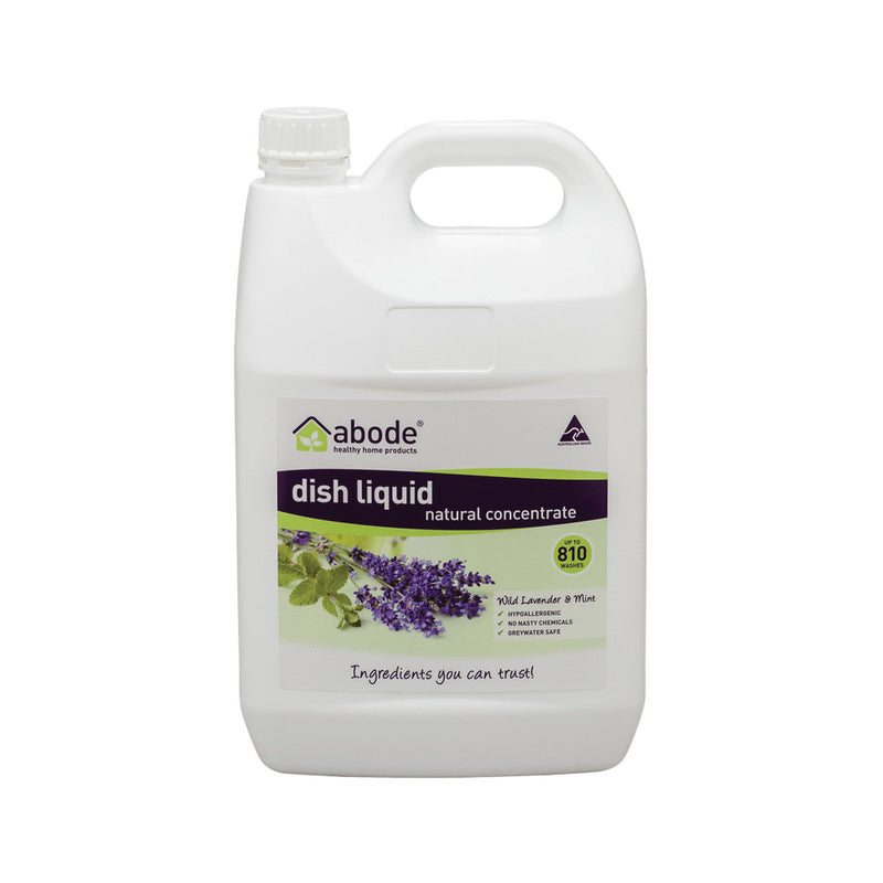ABODE Dish Liquid Concentrate Wild Lavender & Mint 4L