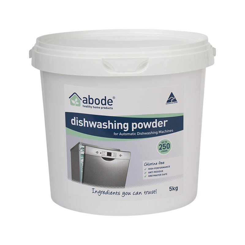 Abode Dishwashing Powder (for Auto. Machines) Bucket 4kg