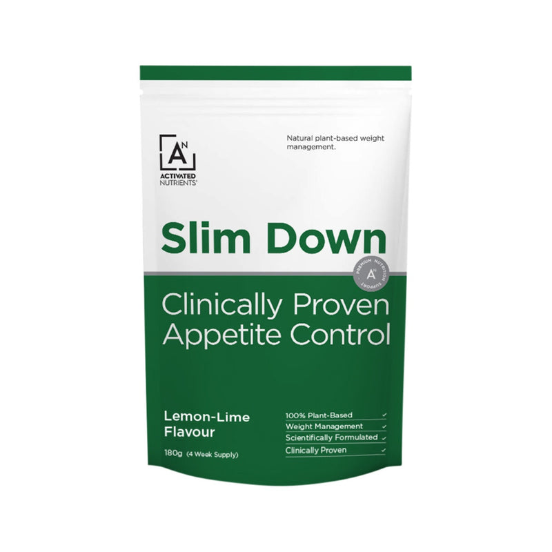Activated Nutrients Slim Down (Clinically Proven Appetite Control) Lemon-Lime 180g