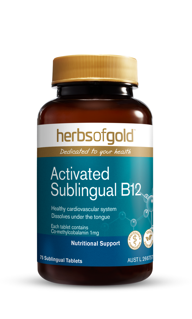 Herbs of Gold- Activated Sublingual B12 75T