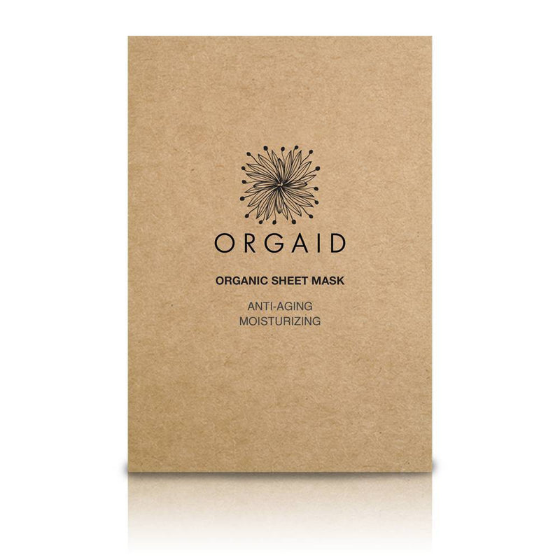 ORGAID ORGANIC SHEET MASK | ANTI-AGING & MOISTURIZING 1pack