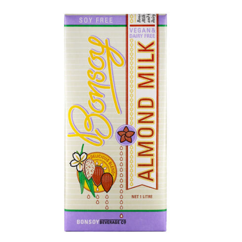 BONSOY Almond Milk 1L BEST BEFORE;6/4/24