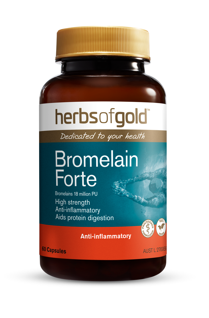 Herbs of Gold- Bromelain Forte 60C