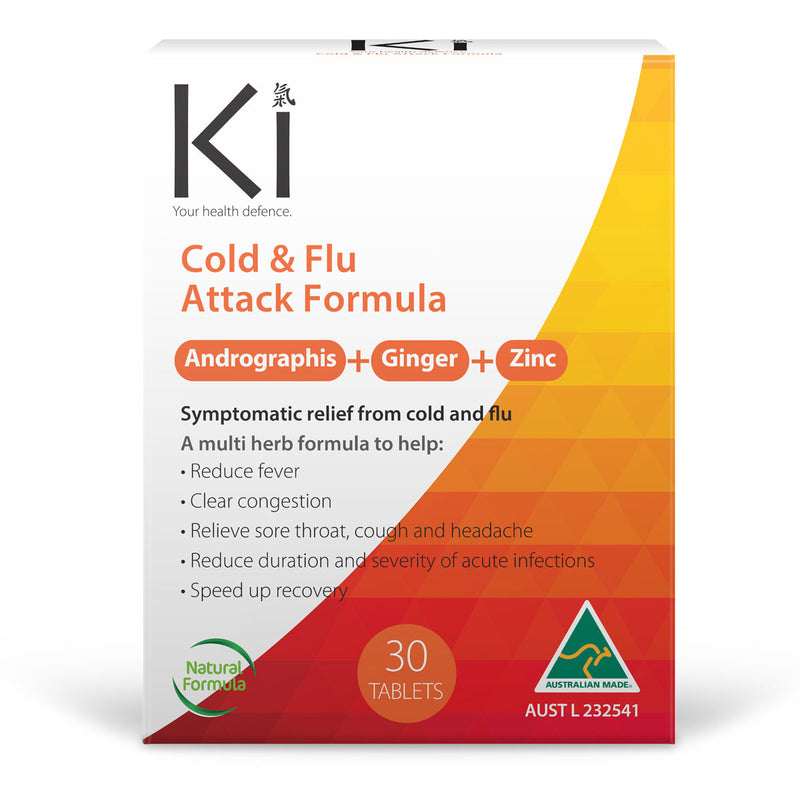 Ki Cold & Flu Attack Formula 30T