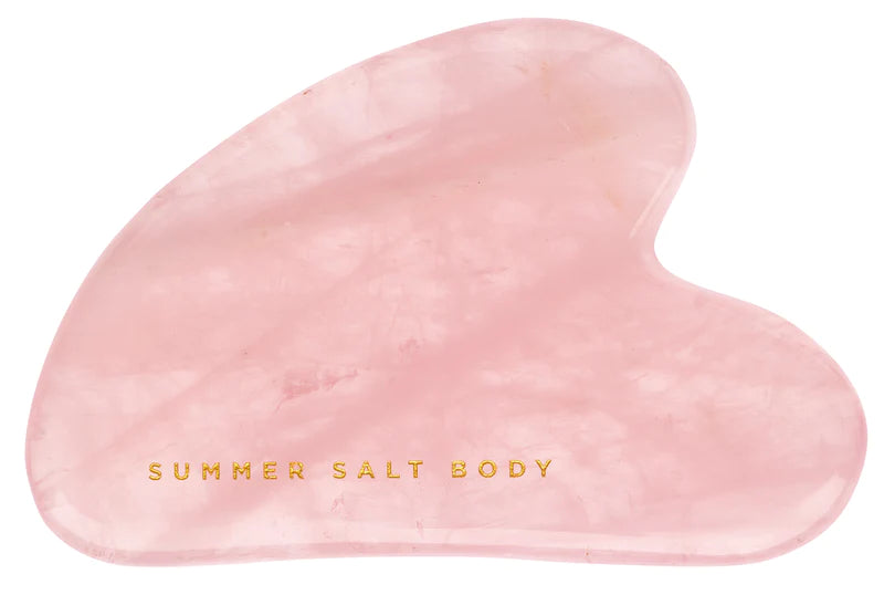 Summer Salt Body: Gua Sha- Rose Quartz