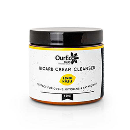 OurEco BiCarb Cream Cleanser- Lemon Myrtle 550g