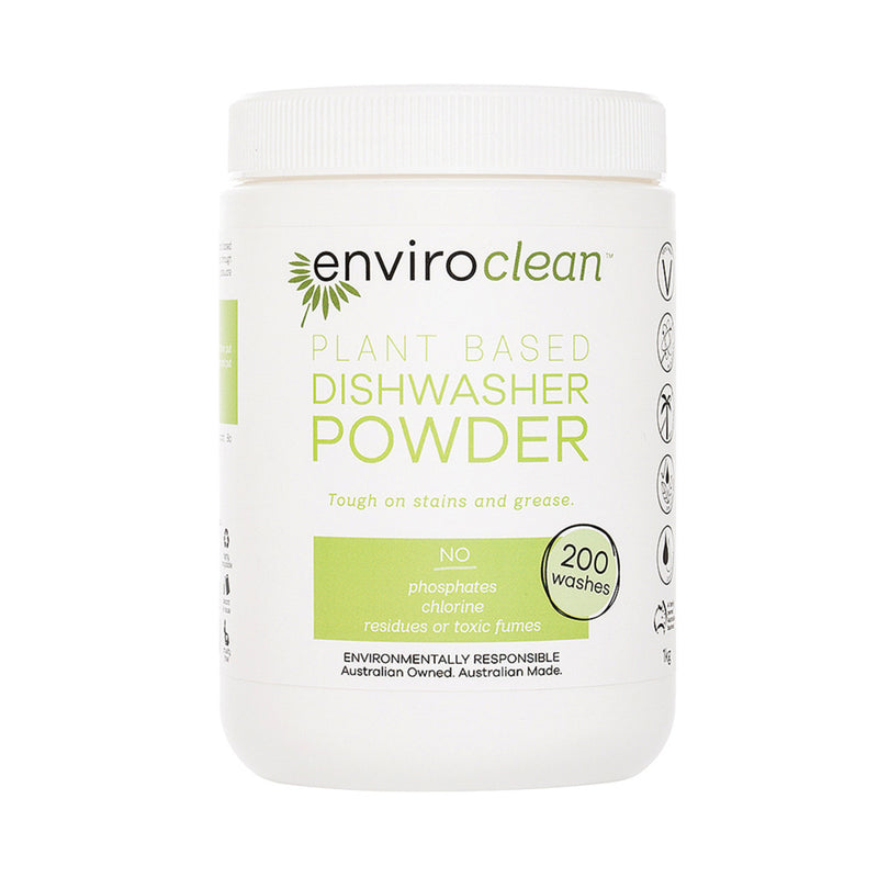 EnviroClean- Plant Based Dishwasher Powder 1kg