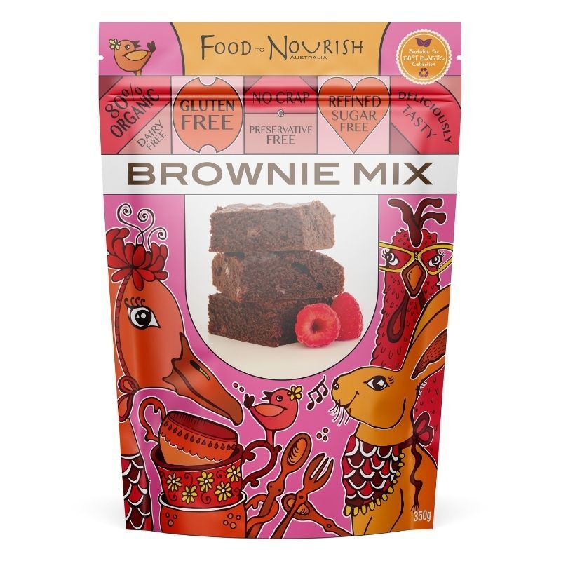 Food to Nourish Decadent Brownie Mix 350g