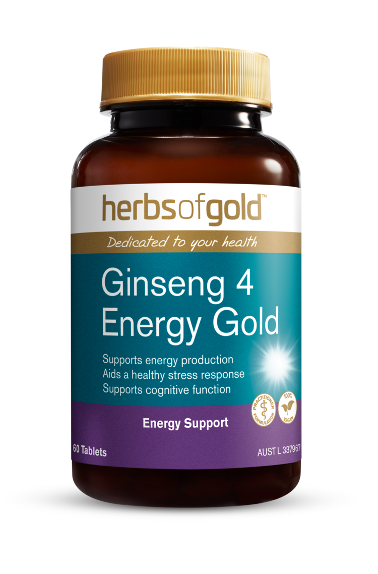 Herbs of Gold- Ginseng 4 Energy Gold  30T