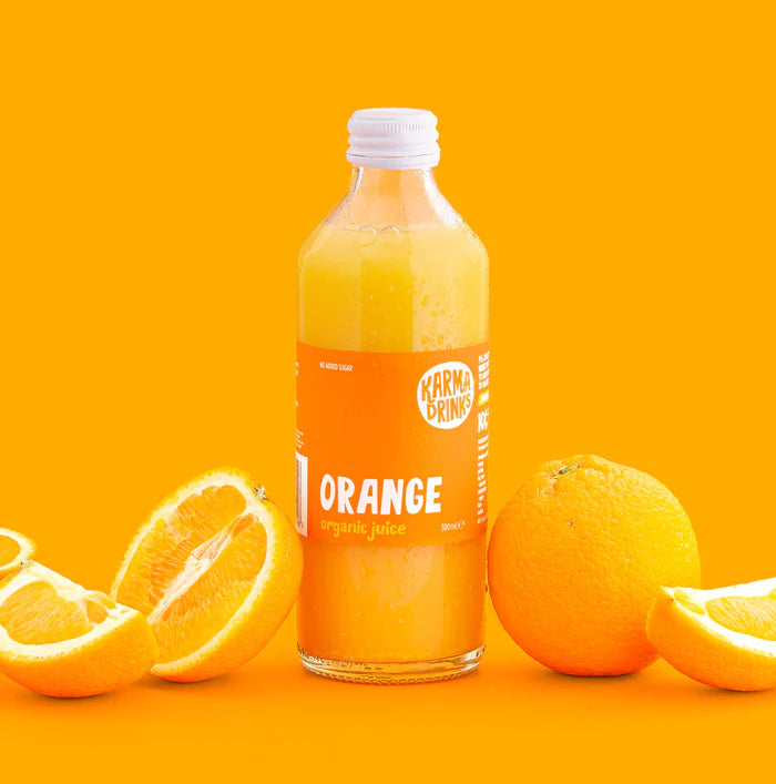 KARMA DRINKS Organic Orange Juice 300ML