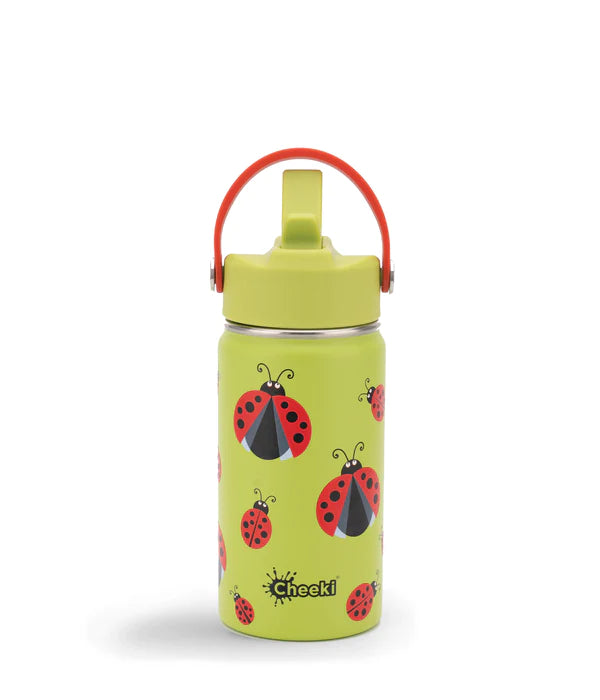 CHEEKI Kids Bottle Insulated - Ladybug 400ML