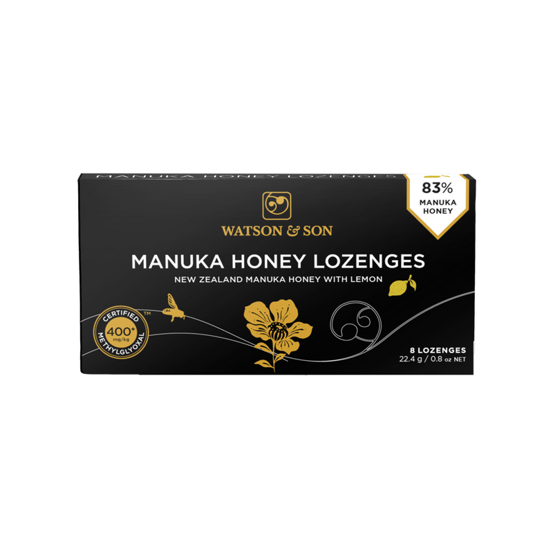 WATSON & SON Manuka Honey & Lemon Lozenges