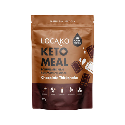 LOCAKO  Keto Meal Replacement Chocolate Thickshake 700g