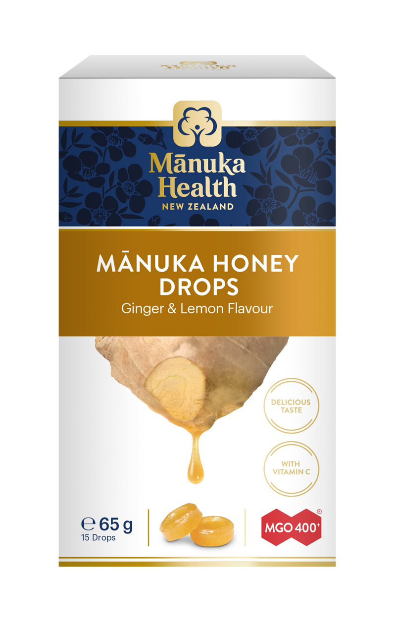 Manuka Health- Lozenges Lemon&Ginger MGO400+ 15s