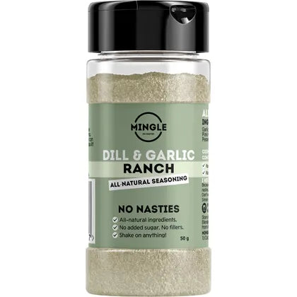 MINGLE Natural Seasoning Blend Dill & Garlic Ranch 50g