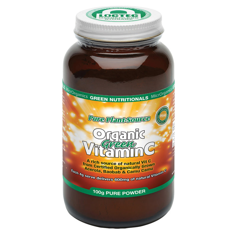 GREEN NUTRITIONALS- Organic Vitamin C 100G