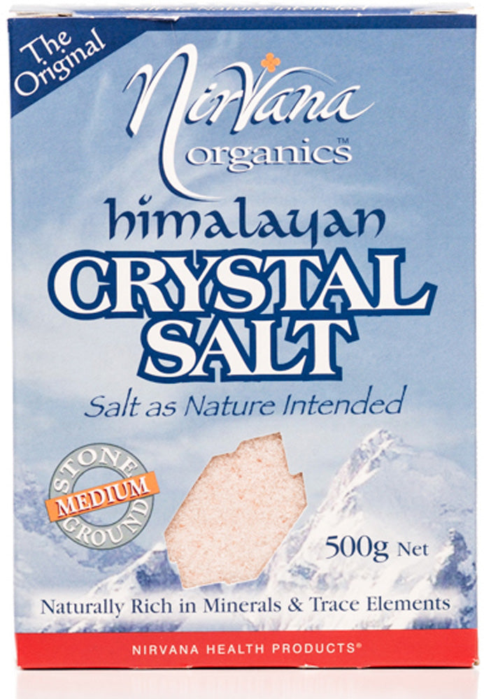 NirVana Organics- Organics Himalayan Crystal Salt Medium 500g