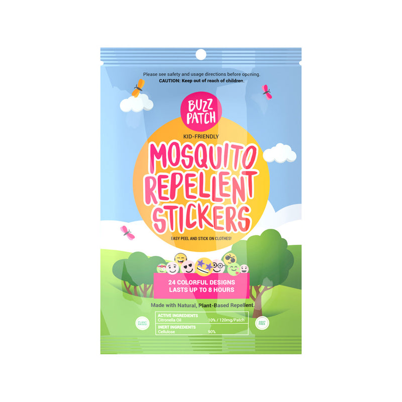 The Natural Patch Co. Org Mosquito Repellent Stickers x24 Pack