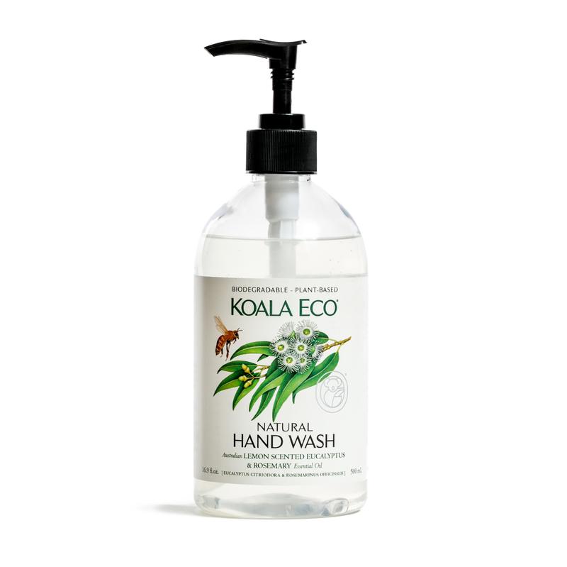 KOALA ECO Natural Hand Wash (Lemon Scented Eucalyptus & Rosemary) 500ML