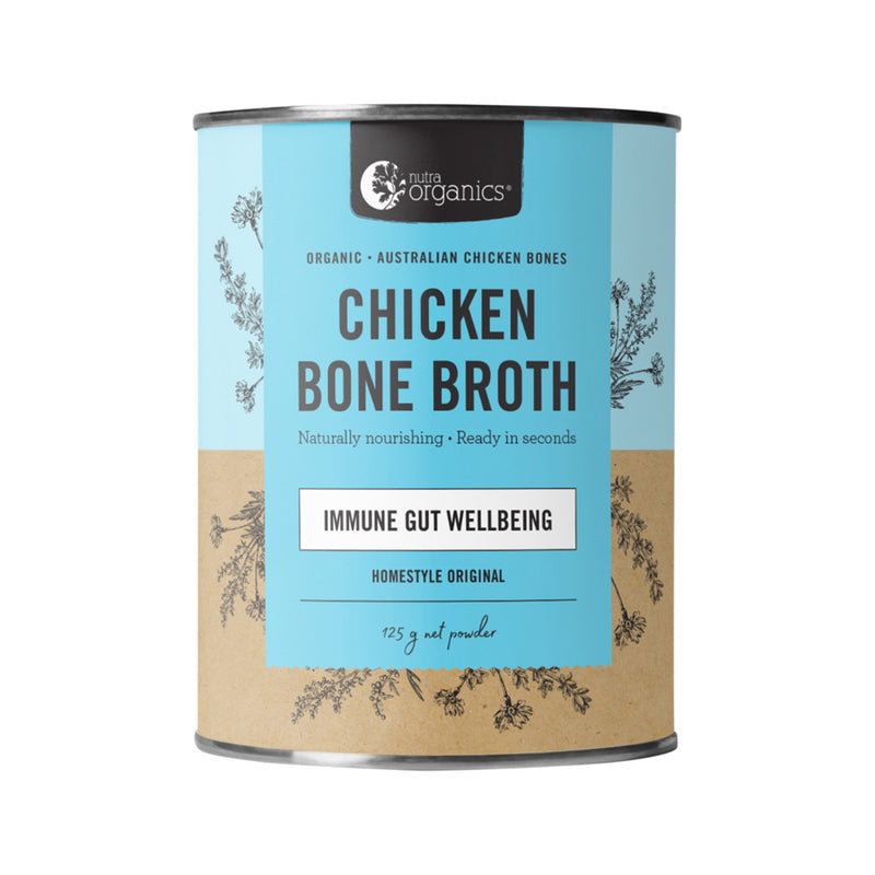 Nutra Organics- Bone Broth Chicken Organic Homestyle Original 125g