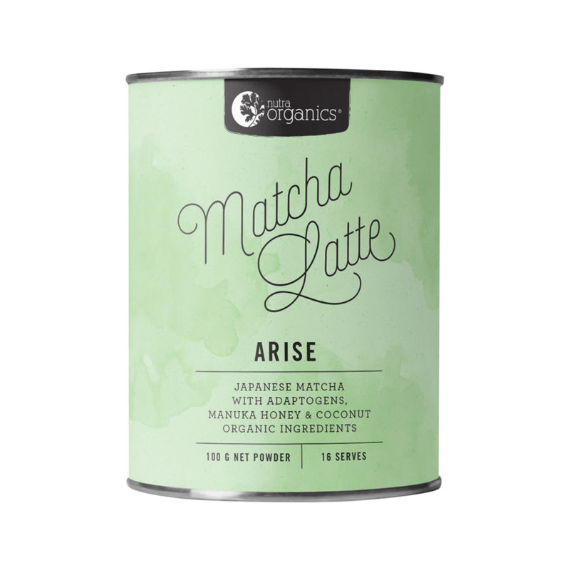 Nutra Organics- Matcha Latte (Arise) 100g