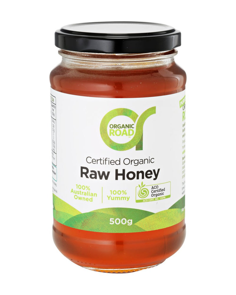 Organic Road- Raw Australian Honey Org. 500G