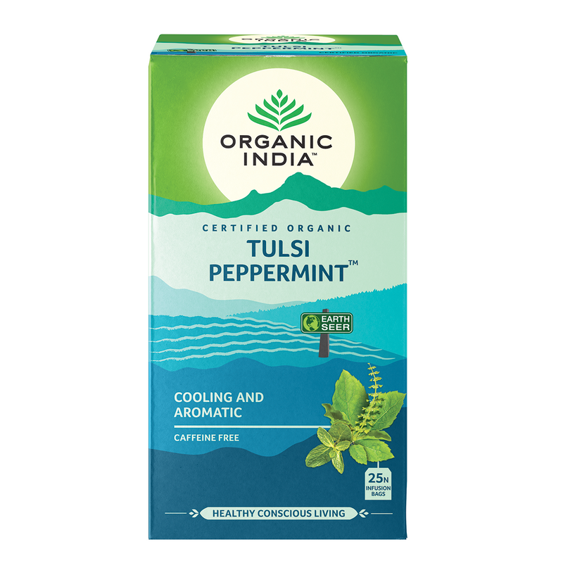 Organic India- Tulsi Tea Peppermint x25 Tea Bags