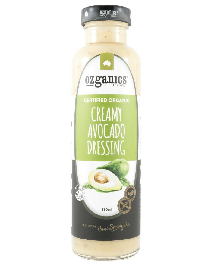 Ozganics Creamy Avocado Dressing 250ml