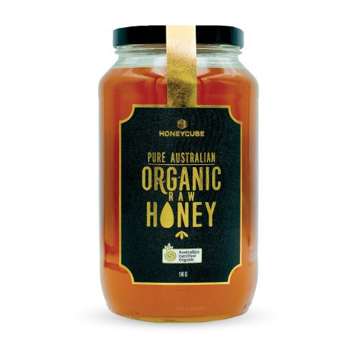 HONEYCUBE Raw Organic Honey 500G