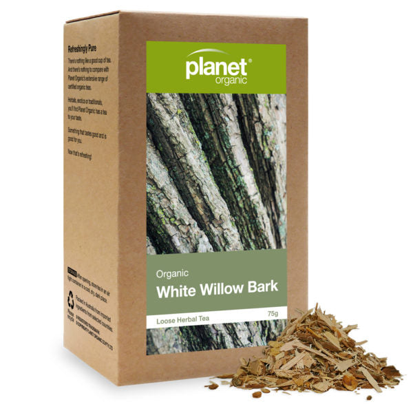 Planet Organic- White Willow Bark Organic Loose Herbal Tea 75g