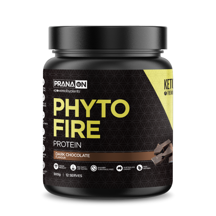 PRANA Phyto Fire Protein Dark Chocolate 500g