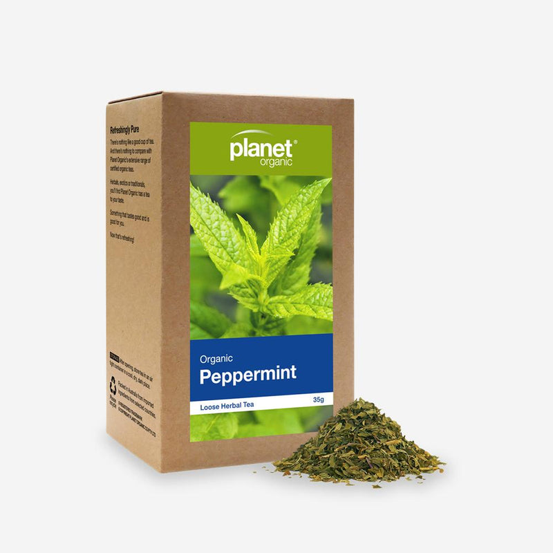 Planet Organic- Peppermint organic Loose Herbal Tea 35G