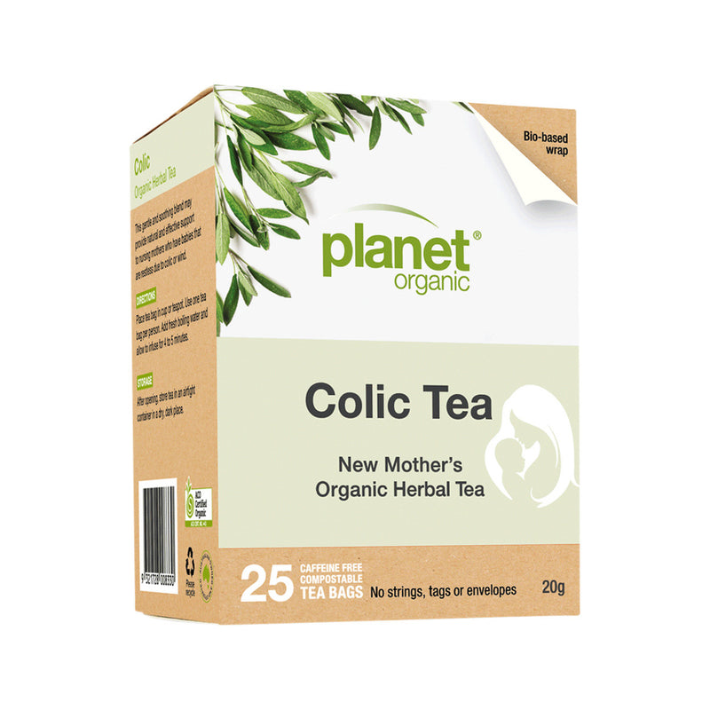 Planet Organic Colic Tea Herbal Tea x 25 Tea Bags