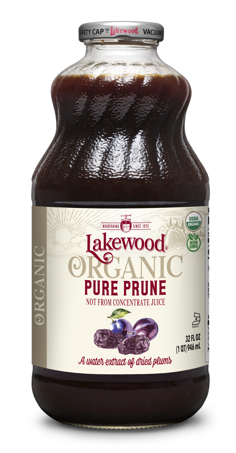 LAKEWOOD-  Prune Juice Organic 946ML