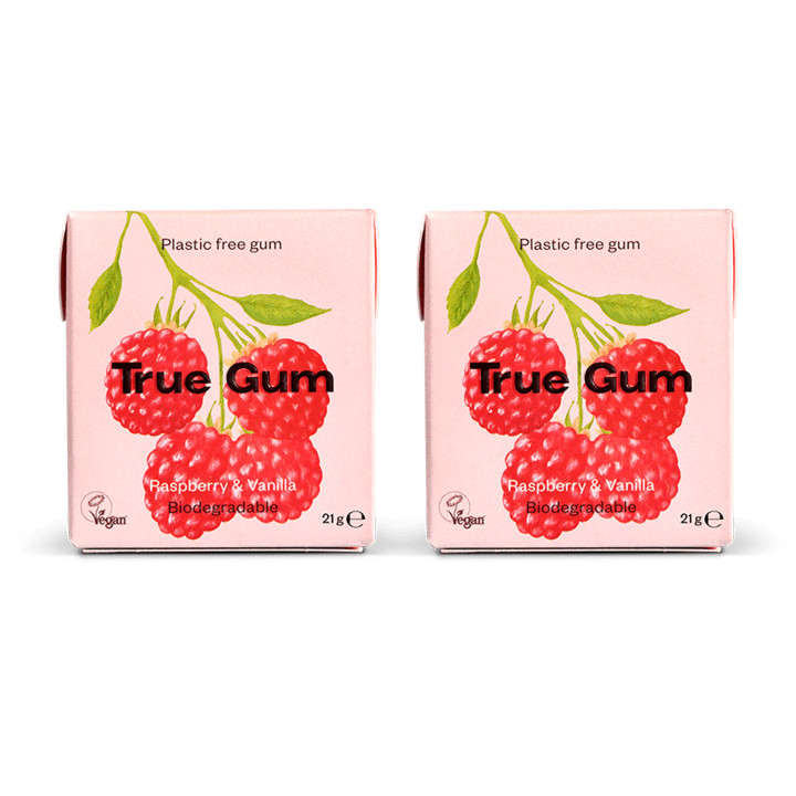 TRUE GUM- Raspberry Vanilla 21g